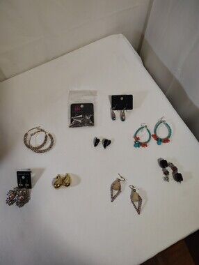 9 Pairs Earrings